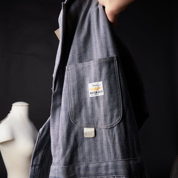Deadstock Sears Nation-Alls One-piece Work Suit Coveralls - Picture 5 of 8